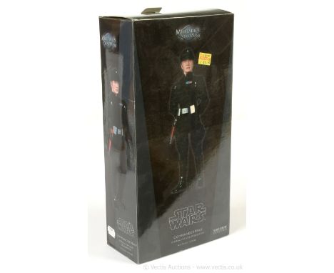 Sideshow Star Wars Commander Praji 1:6th scale figure, Excellent to Near Mint complete, within Excellent opened packaging.