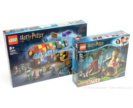 Lego Harry Potter sets x two includes Hogwarts Magical Trunk set 76399 and Forbidden Forest Umbridge's Encounter set 75967, b