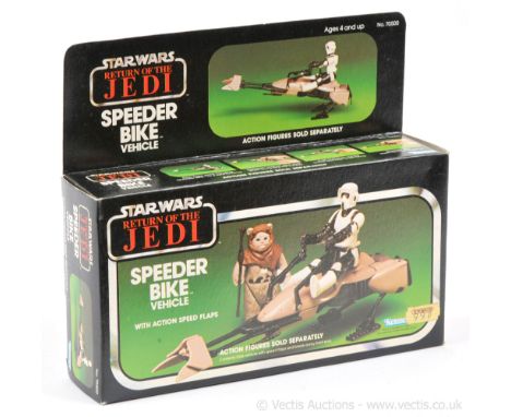 Kenner Star Wars vintage Return of the Jedi Speeder Bike, within Excellent sealed box.