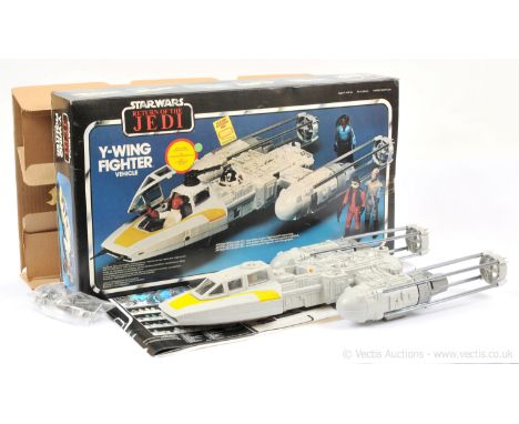 Palitoy Star Wars vintage Return of the Jedi Y-Wing Fighter, Mint UNUSED complete, within Excellent opened box.