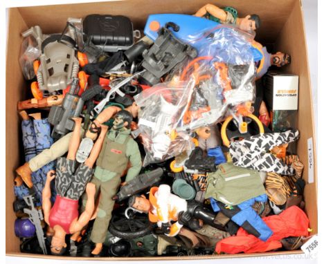 Large quantity of modern Hasbro Action Man Vehicles, Figures and Accessories, generally Fair to Good, unchecked for completen