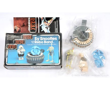 Palitoy Star Wars vintage Return of the Jedi Sy Snootles and the Rebo Band, Mint UNUSED complete, within Good Plus opened box