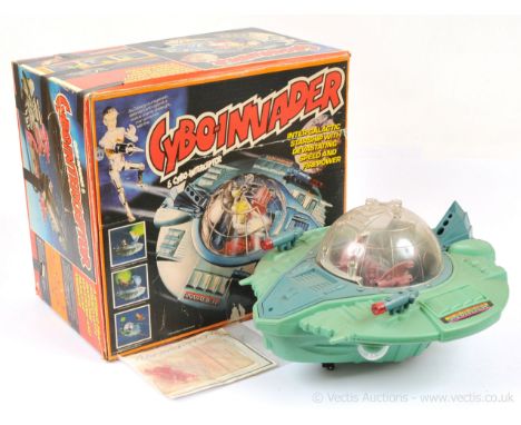 Denys Fisher Strawberry Fayre vintage Cyborg Cybo-Invader vehicle, Excellent complete, within Good opened packaging.
