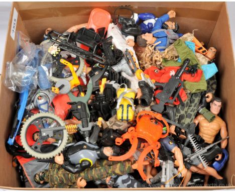 Large quantity of modern Hasbro Action Man Vehicles, Figures and Accessories, generally Fair to Good, unchecked for completen