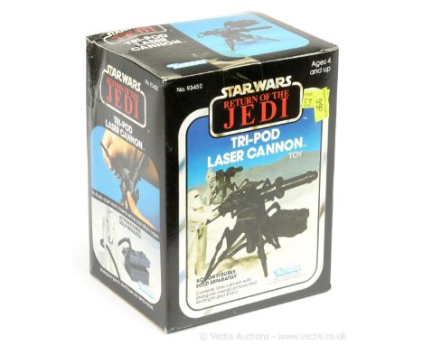 Kenner Star Wars Return of the Jedi vintage Tri-Pod Laser Cannon, within Good sealed (surface wear and creasing) box.