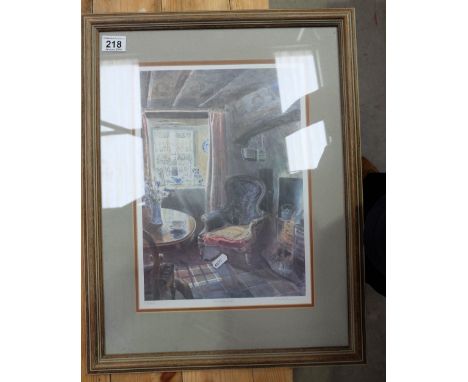 Limited edition Print 'Morning light' by Keith Andrews 1995