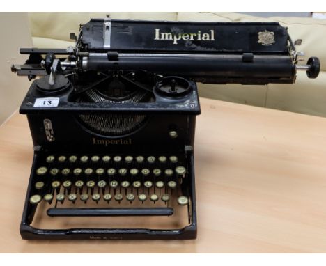 Imperial manual typewriter 