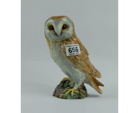 Beswick large Barn owl 1046 (early first version with split tail feathers also early painted) 