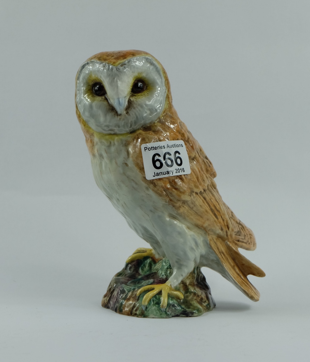 Beswick Large Barn Owl 1046 Early First Version With Split Tail
