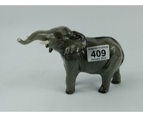 Beswick Small Elephant 974 light variant 