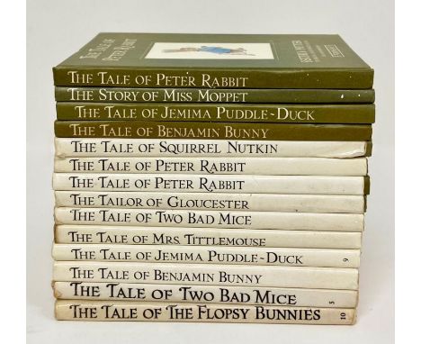A selection of Vintage Beatrix Potter books
