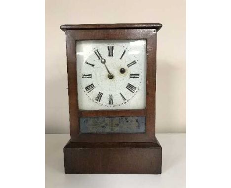 A late nineteenth century American mantle clock