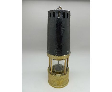A Richard Johnson Clapham & Morris Ltd. miner's lamp