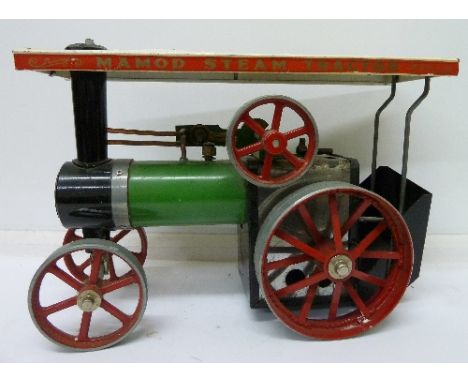 A Mamod TE1A steam tractor