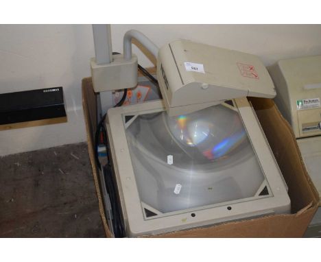 An overhead projector