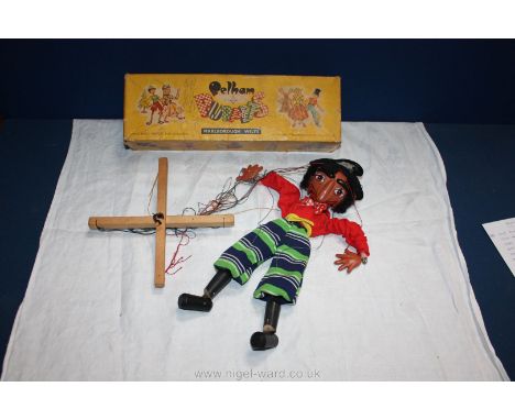 A boxed Pelham Puppet of a Pirate