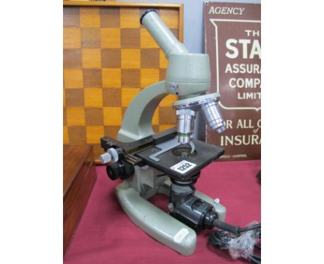 Microscope Electric M14/1 Pat No. 877813, made by Vickers. 