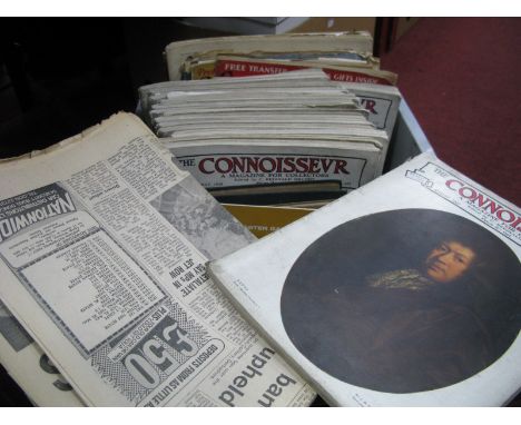 The Connoisseur Magazines from The 1920's - sixteen editions .Brighton &amp; Environs a sketch book by Hampton &amp; Woollard