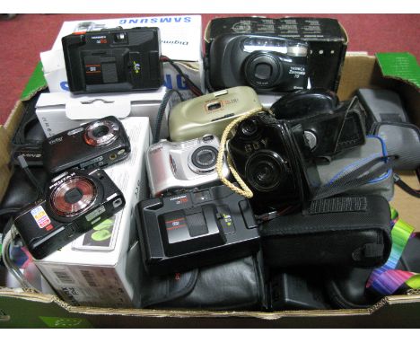 Camera's, Hanimex, Halina 100x, Bilora, Samsung A400, Canon IXVS L.1, Pentax 1.10, Fugifilm, Yashica, Zoomate, Minolta, etc.