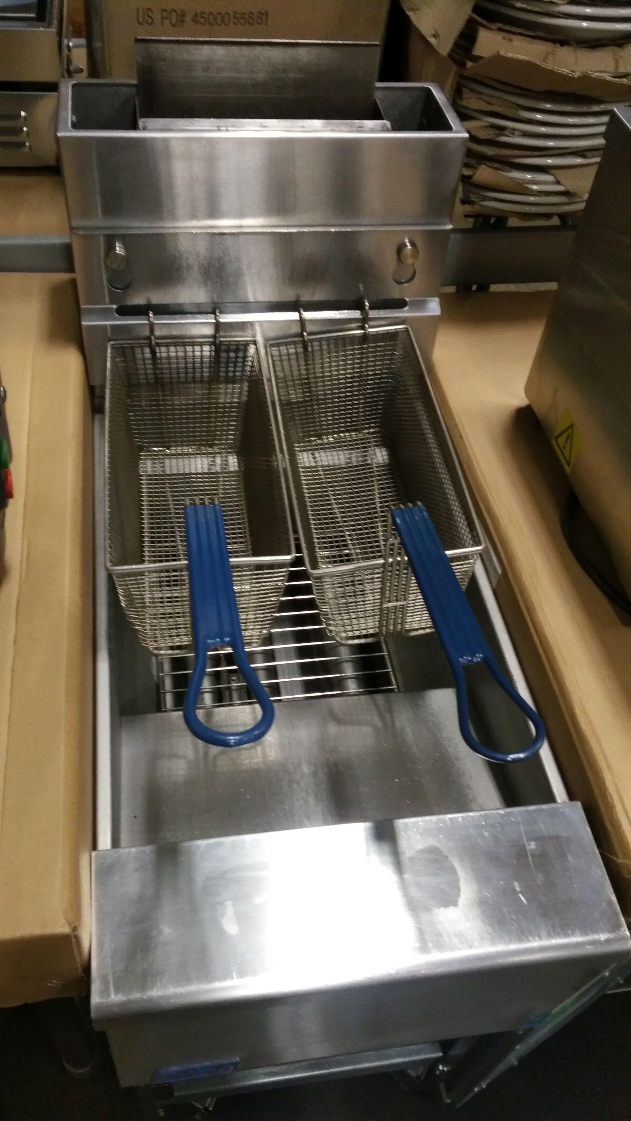 Pitco Deep Fryer HighEfficiency 70K BTU Model VF35 Used Tested Working