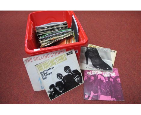 Beatles and Rolling Stones 7" Singles, twenty six Rolling Stones, including You Better Move On EP (DFE 8560) two copies, We L