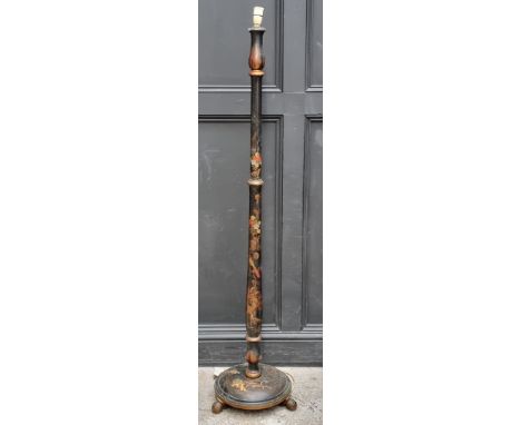 A chinoiserie standard lamp. 