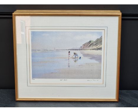 Adrian Taunton, a set of five limited edition coastal scenes, each signed and titled, colour print, I.22.5 x 32.5cm. (5)