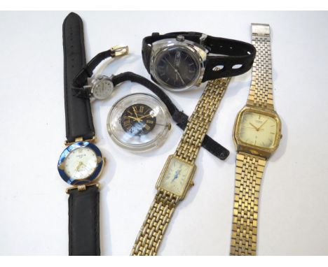A group of wristwatches to include Timex, Sekonda, Casio, Sonica, etc (6)