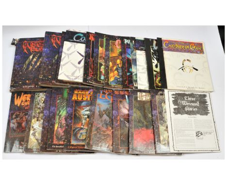 White Wolf Werewolf: The Apocalypse RPG books x 21 includes Werewolf: The Apocalypse (WW3600) x2, Werewolf Storytellers Handb