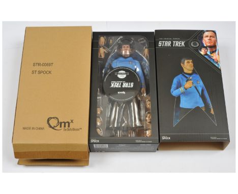 QMX Master Series Star Trek The Original Series Spock 1:6 scale figure, STR-0069T, Near Mint to Mint, within Excellent opened