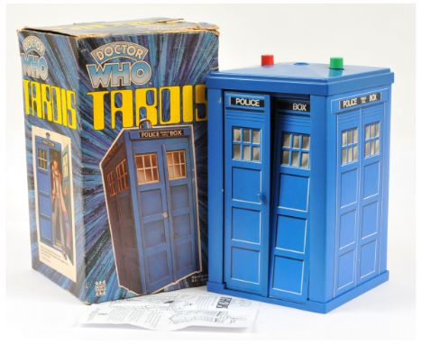 Denys Fisher Doctor Who vintage TARDIS, Fair (door catches and top light broken) complete, within Fair opened box.