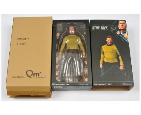 QMX Master Series Star Trek The Original Series Captain James T. Kirk 1:6 scale figure, STR-0071T, Near Mint to Mint, within 