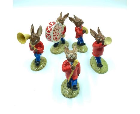 From the Bunnykins Oompah Band Series. To commemorate the 50 years of the Golden Jubilee Celebration 1984. Includes Drummer D