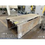 Pneumatic lift table 8' x 3'