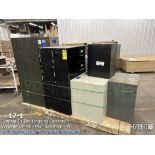 Eleven file cabinets
