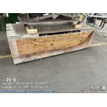 Pneumatic lift table 8' x 3'