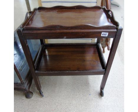 VINTAGE TROLLEY WITH TRAY