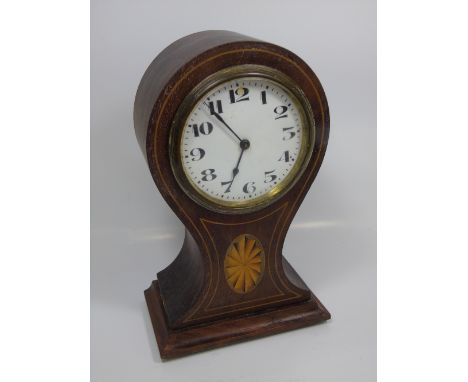 EDWARDIAN MANTLE CLOCK WITH SWISS MADE BUREN MOVEMENT