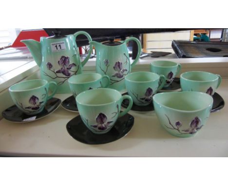 CARLTONWARE COFFEE AND TEA PART SET AUSTRALIAN PATTERN (MAGNOLIA DESIGN)