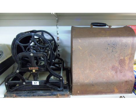 EARLY VINTAGE DUPLICATOR BY RONEO  LTD