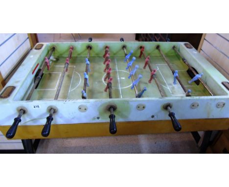 VINTAGE ITALIAN 1960'S FOOS BALL TABLE. TABLE FOOTBALL