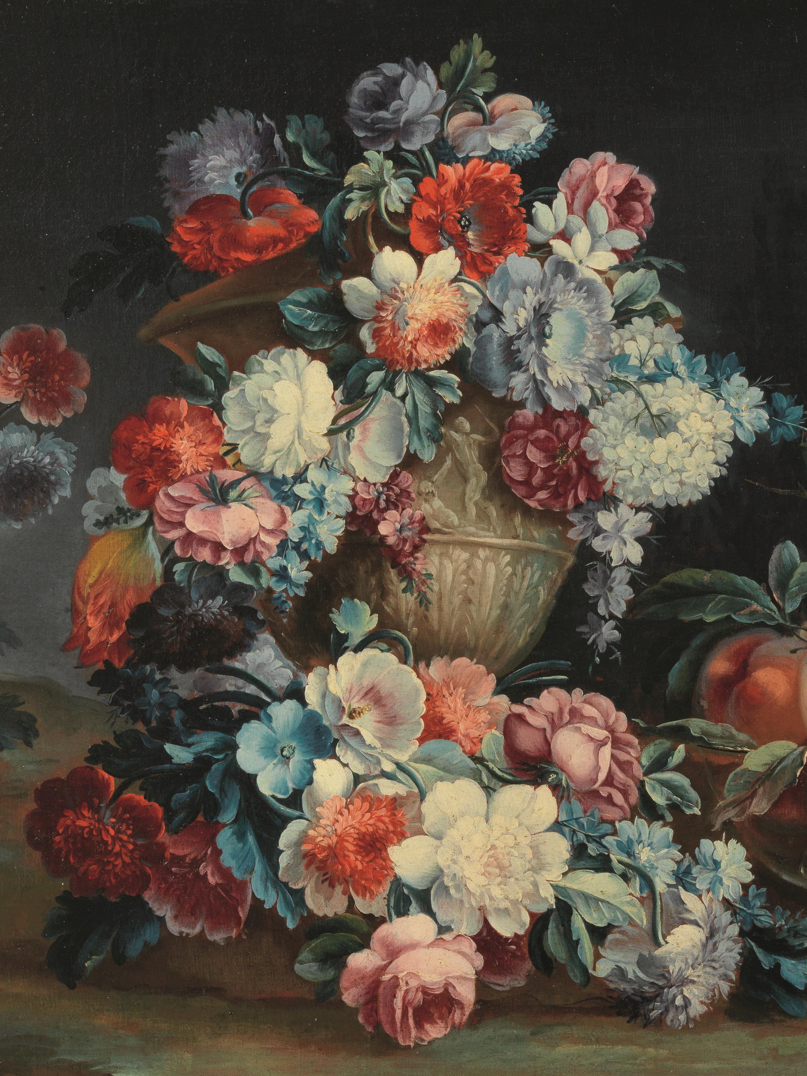 Michele Antonio Rapous(Torino 1730 - 1819)FIORI E FRUTTA ALL ...