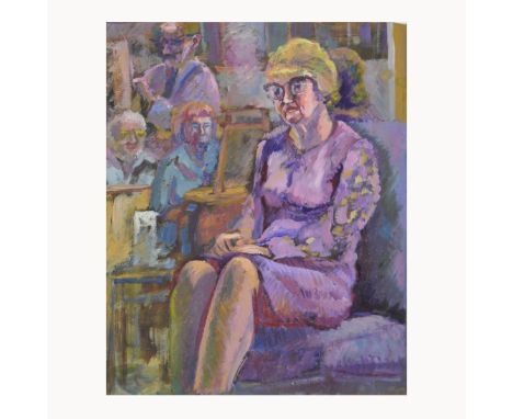 Beryl Darton, a collection of twenty eight works, oil on artists board, mostly portrait studies various sizes.
