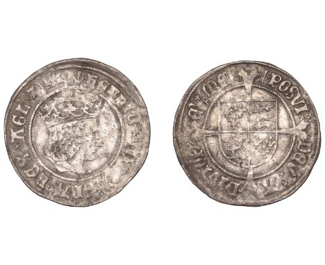 Henry VII (1485-1509), Profile issue, Regular type, Groat, mm. pheon, triple band to crown, 2.94g/1h (N 1747; S 2258). Good f