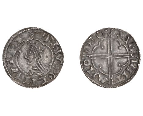 Cnut (1016-1035), Penny, Quatrefoil type, Thetford, Brunstan, brvntan o dio, Thetford C style (imitating late London C dies),