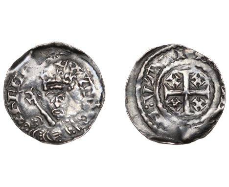 Henry II (1154-1189), Tealby coinage, Penny, type A2, Wallingford, Fulke, fvlcke [–]n: vali, 1.44g/7h (BMC 748, possibly same