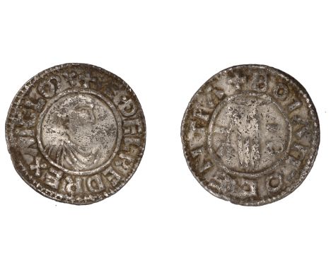 Æthelred II (978-1016), Penny, First Hand type, Canterbury, Boga, boia m¯o cæntpa, 1.48g/9h (BEH 132; N 766; S 1144). Fine £1