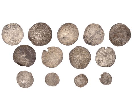 Edward I, Penny, class 3g, London (S 1393); together with other hammered coins (12) [13]. First about very fine, rest varied 