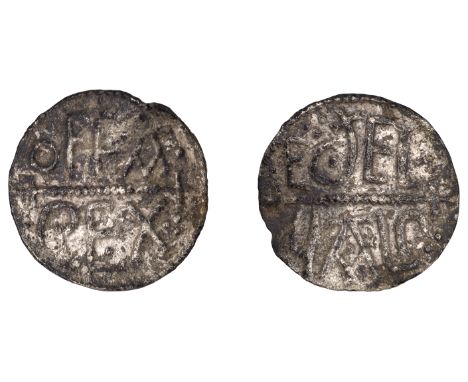 Kings of Mercia, Offa (757-96), Penny, Substantial Light coinage, London, Æthelweald, of fa rex in two lines divided by a bea