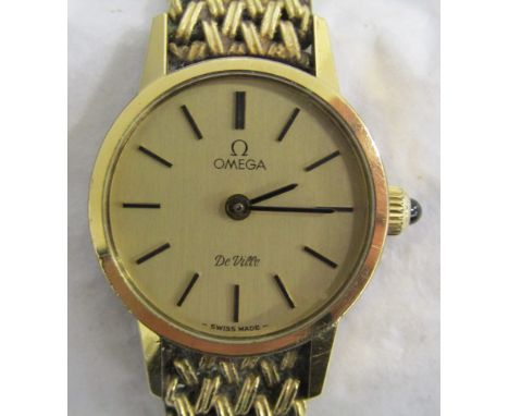Omega De Ville ladies watch, manual wind, currently not working